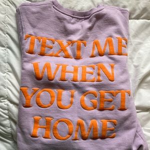 Lonely Ghost Lavender Crewneck